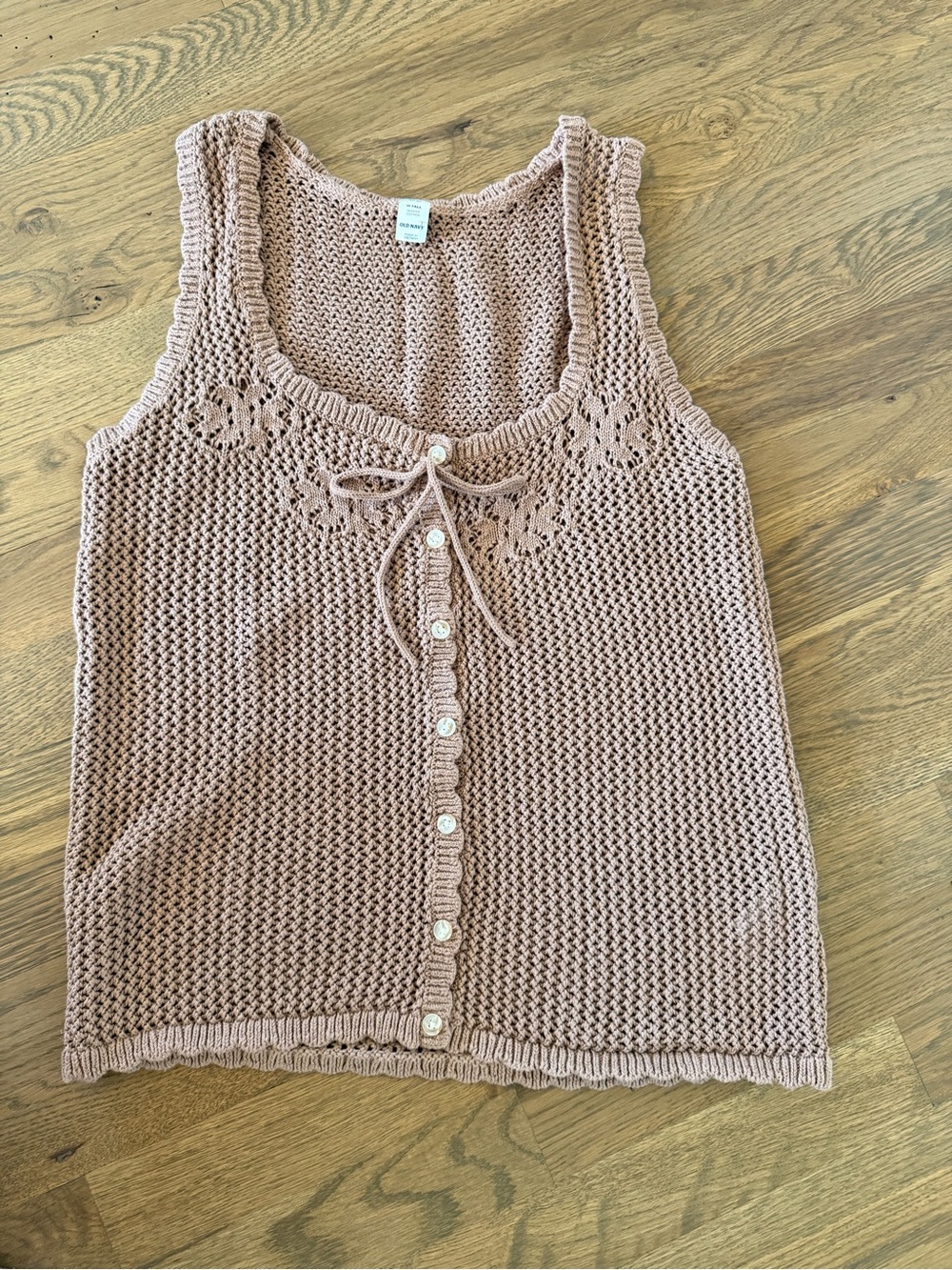 Old Navy Knit Button-Front Tank